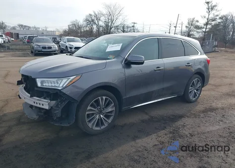 2017 Acura Mdx Technology Package из США, поврежденный, VIN 5FRYD4H56HB002930